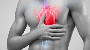 Myocarditis Young Man Heart Disease Concept