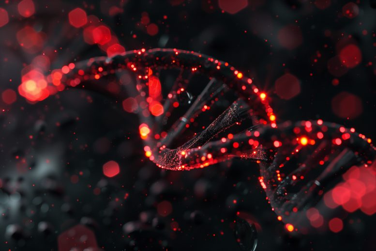 Mysterious Red DNA
