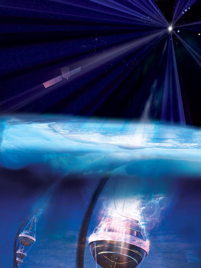NASA’s Fermi Traces Source of Cosmic Neutrino to Monster Black Hole
