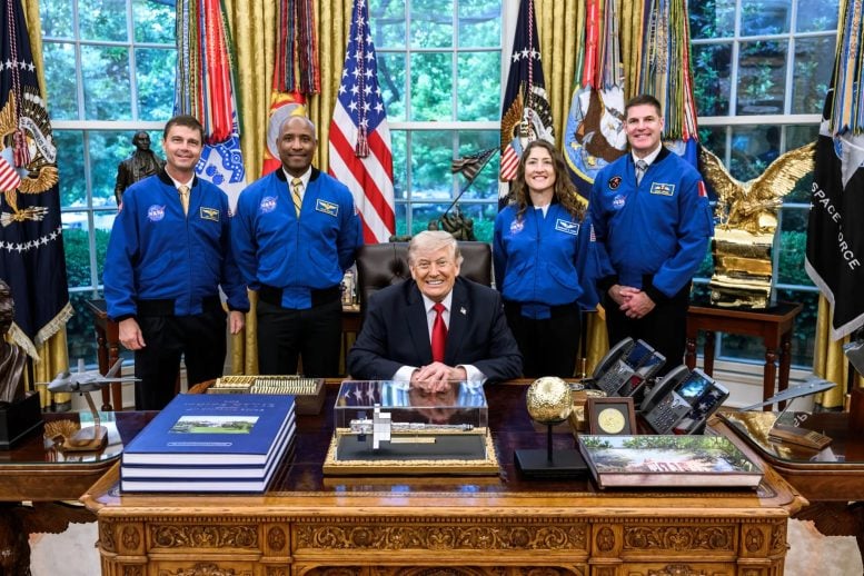 NASA Artemis II Crew President Trump