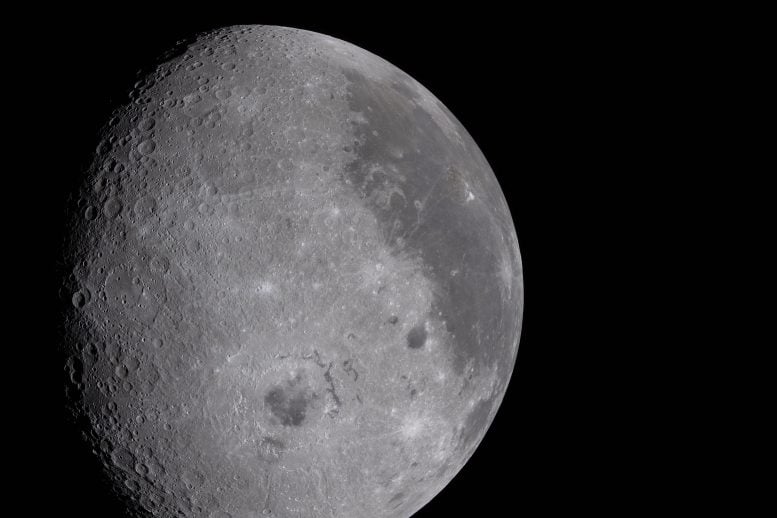 NASA Artemis II Moon Nearside