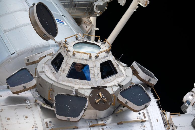 NASA Astronaut Frank Rubio ISS Cupola