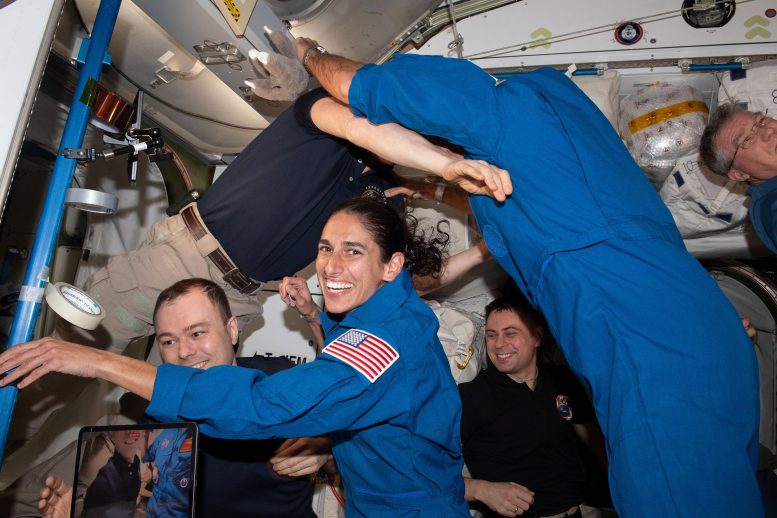 L'astronaute de la NASA Jasmin Moghbeli sur l'ISS