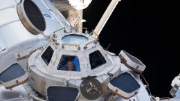 NASA Astronaut Josh Cassada ISS Cupola
