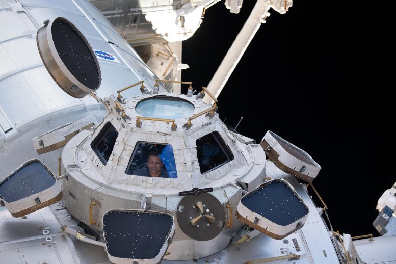 NASA Astronaut Josh Cassada ISS Cupola