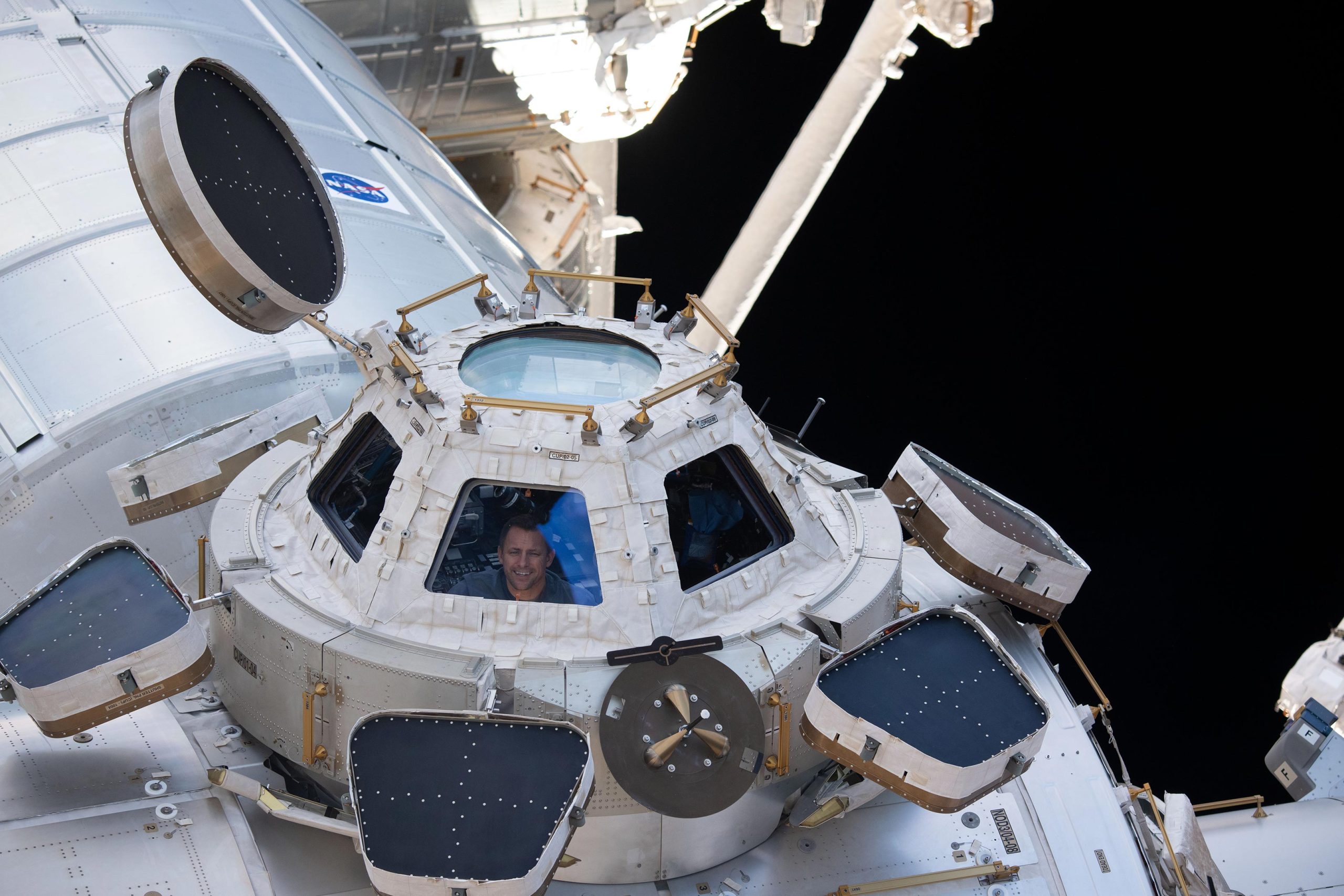 NASA Astronaut Josh Cassada ISS Cupola scaled