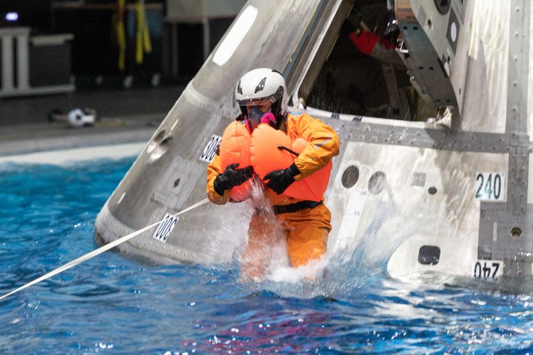 NASA Astronaut Josh Cassada Water Survival Training