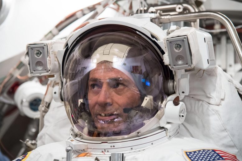 NASA Astronaut Mark Vande Hei Spacesuit