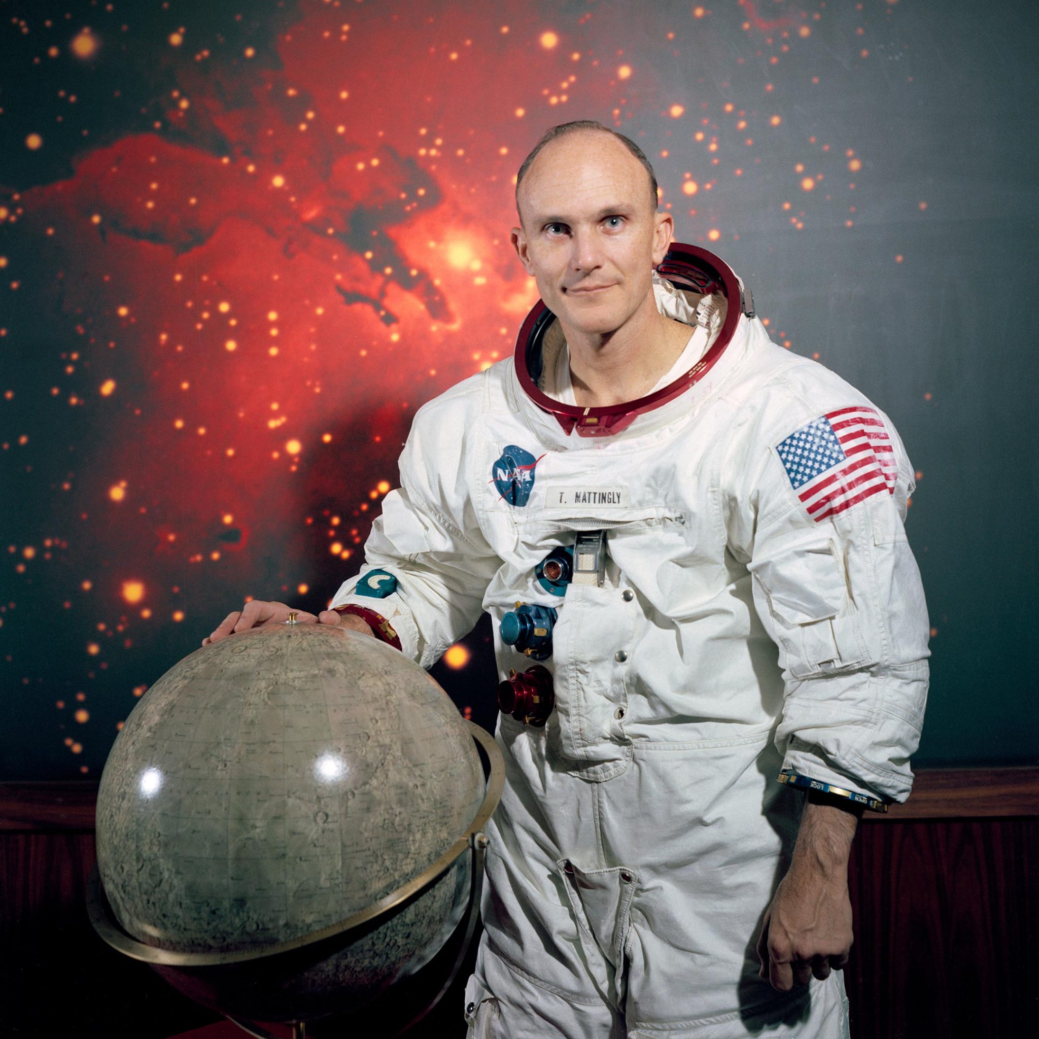 NASA Astronaut Thomas K. Mattingly II Portrait