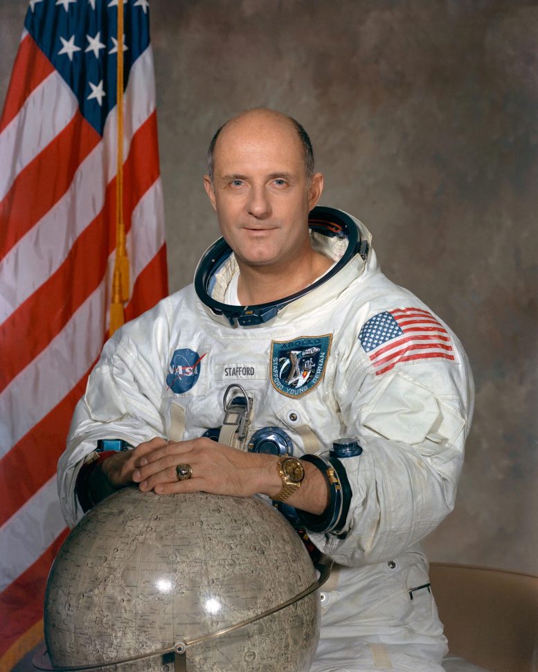 NASA Astronaut Thomas Stafford Portrait
