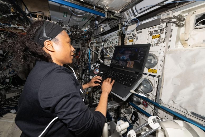 NASA Astronaut and Expedition 71 Flight Engineer Jeanette Epps