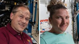 NASA Astronauts Thomas Marshburn and Kayla Barron