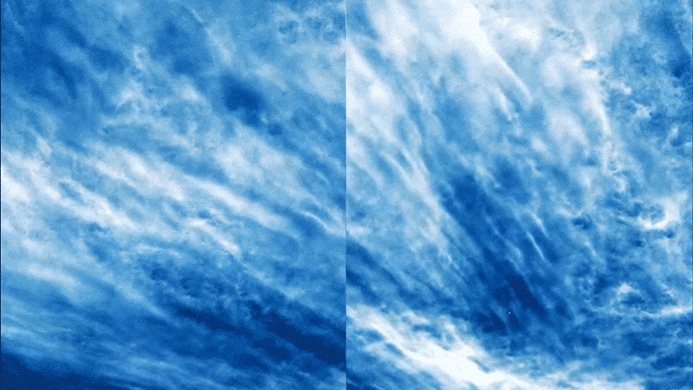 NASA Balloon Mission Captures Electric Blue Clouds
