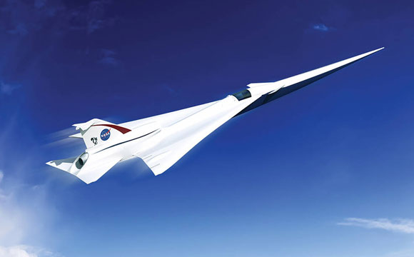 NASA Begins Work on a Quieter Supersonic Passenger Jet 