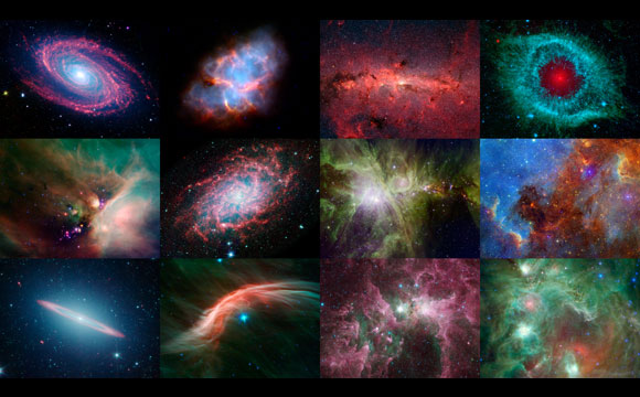NASA Calendar Helps Celebrate the 12th Anniversary of NASA's Spitzer Space Telescope