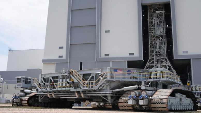 Massive Artemis I Moon Rocket to Roll for Next Tanking Test on June 6