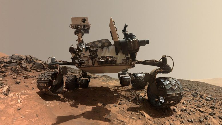 NASA Curiosity Mars Rover Header