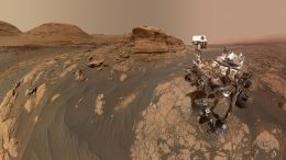 NASA Curiosity Mars Rover Mont Mercou Selfie