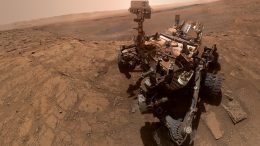 NASA Curiosity Mars Rover Selfie Crop