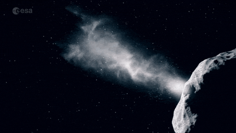 NASA DART Asteroid Collision