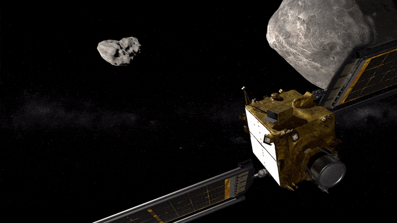 Test de redirection double astéroïde DART de la NASA