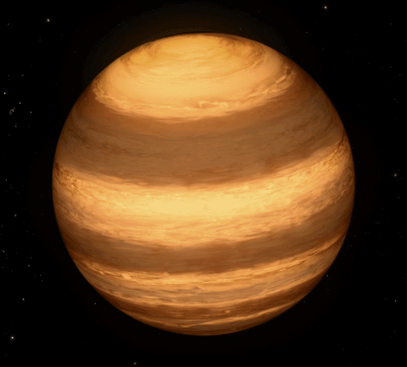 NASA Detects Jupiter Like Storm on Small Star W1906+40
