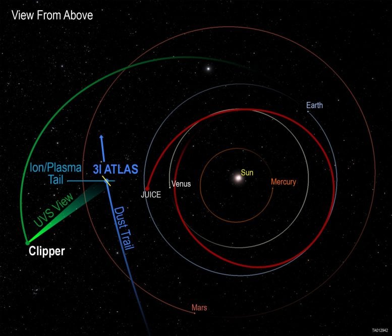 NASA Saw an Interstellar Comet From a Viewpoint No One Expected