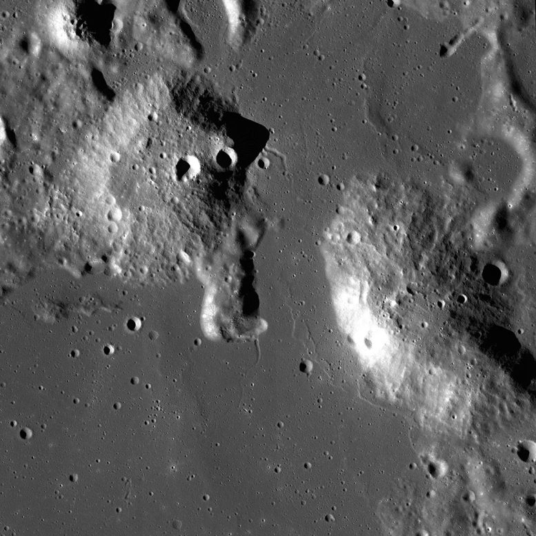NASA Gruithuisen Domes Moon