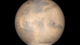 NASA Illustration of Mars