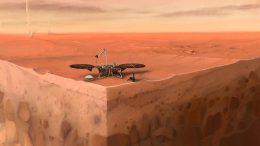 NASA InSight lander on Mars