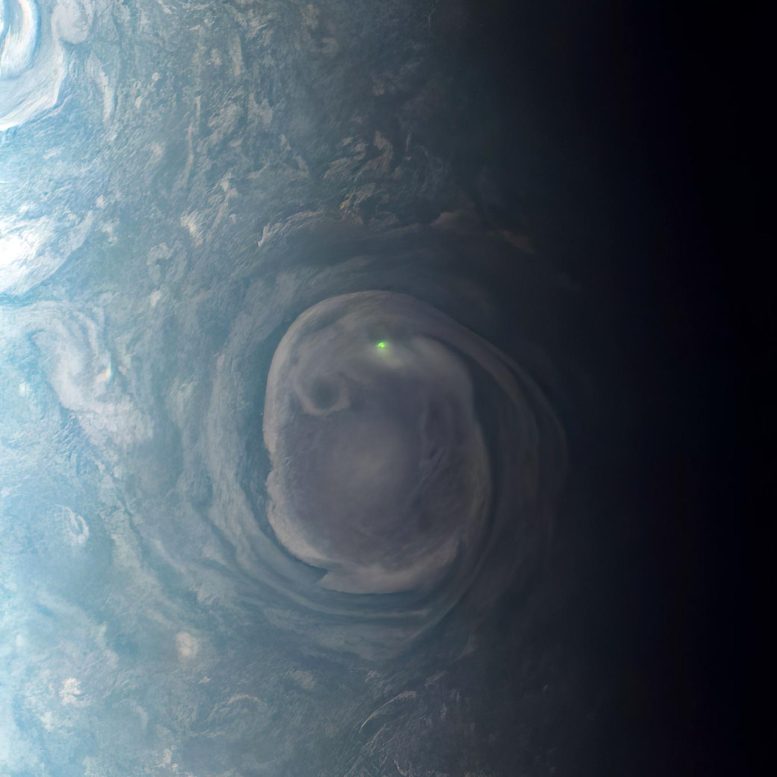 NASA’s Juno Mission Captures Lightning On Jupiter