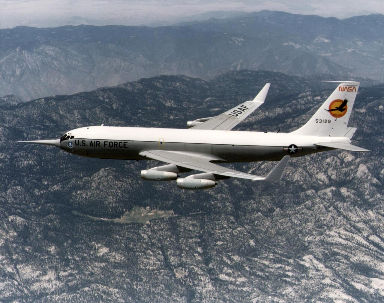 NASA KC-135 mit Winglets