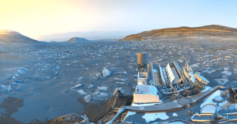 NASA Mars Curiosity Rover Postcard 5000