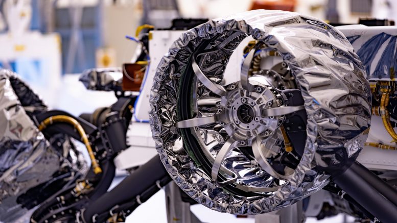 NASA Mars Perseverance Rover Wheel