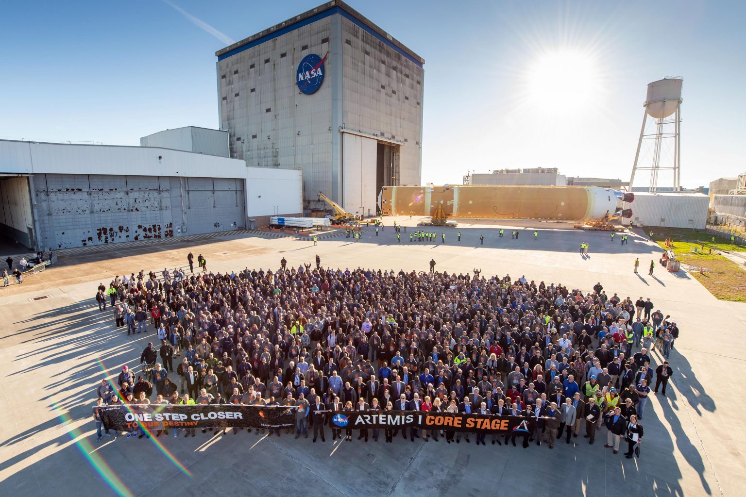 First Massive SLS Rocket Core Stage for NASA’s Artemis Completed and ...