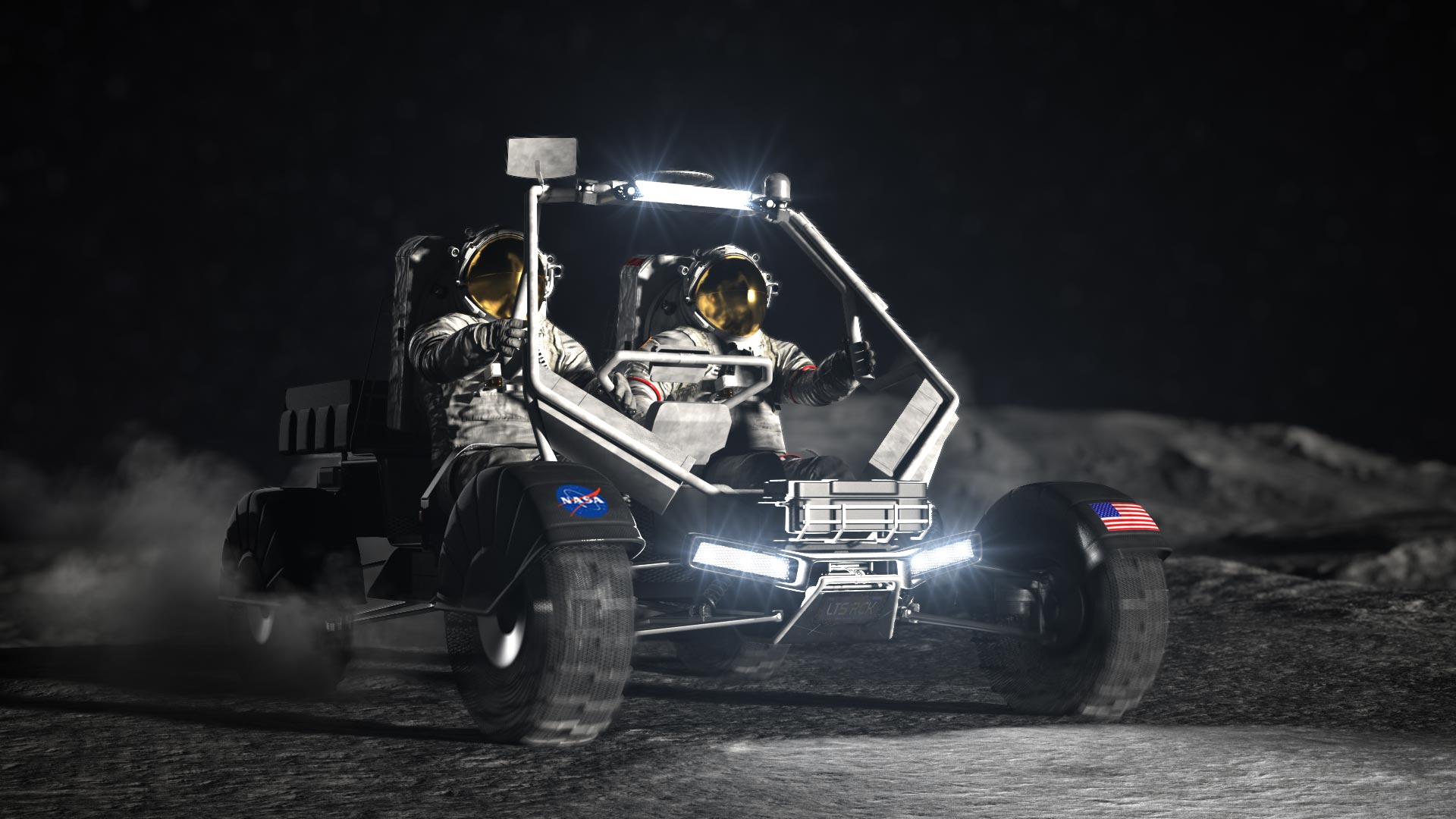 Driving on the Moon: NASA Pursues Next-Generation Lunar Terrain Vehicle - SciTechDaily