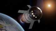 NASA Orion Spacecraft Trans lunar Injection Burn