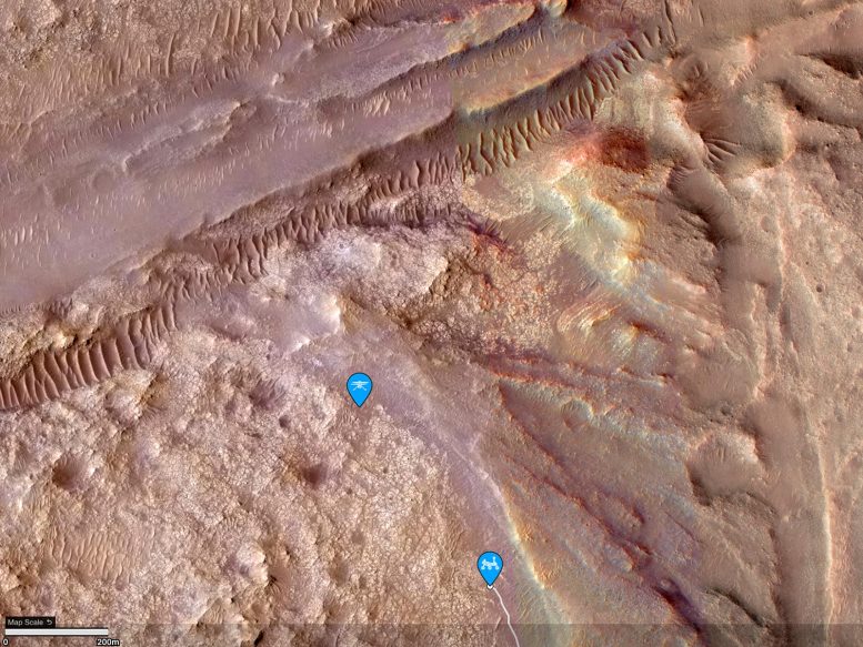 NASA Perseverance Mars Rover Jurabi Point