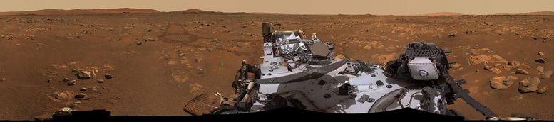 NASA Perseverance Rover Panorama