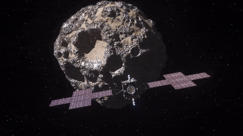 La misión Psyche Asteroid de la NASA regresa al camino interestelar: un tablero de revisión impresionante que impresiona