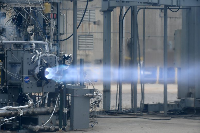 NASA Rotating Detonation Rocket Engine Combustor Test