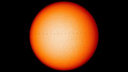 NASA SDO Mercury Transit Across Sun 2019