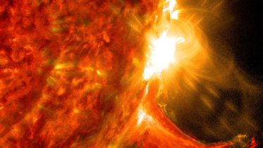 NASA SDO Solar Flare 2014