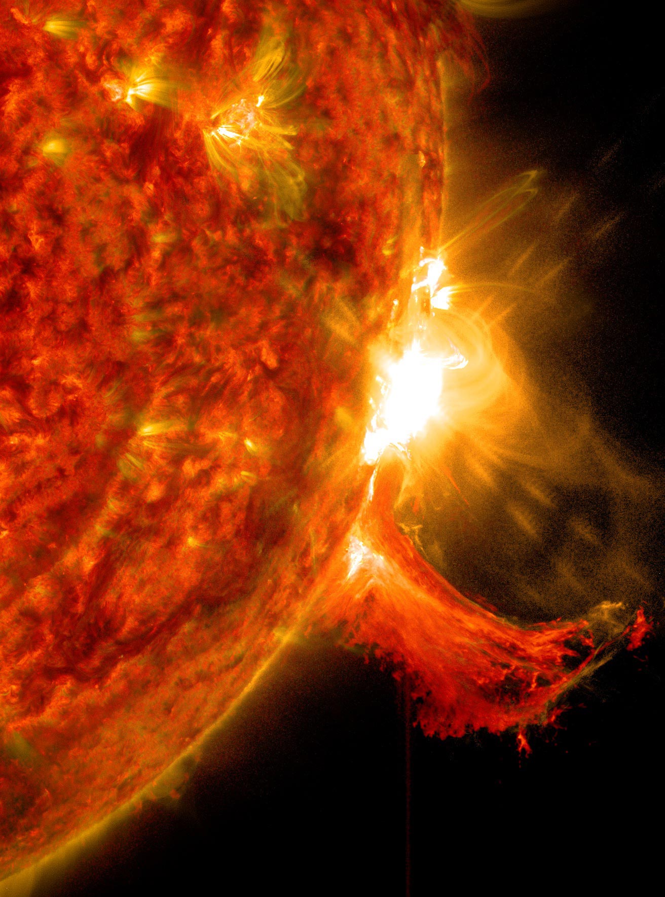 NASA SDO Solar Flare 2014