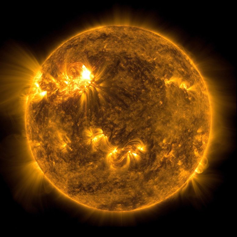 NASA SDO Solar Flare April 20 2022