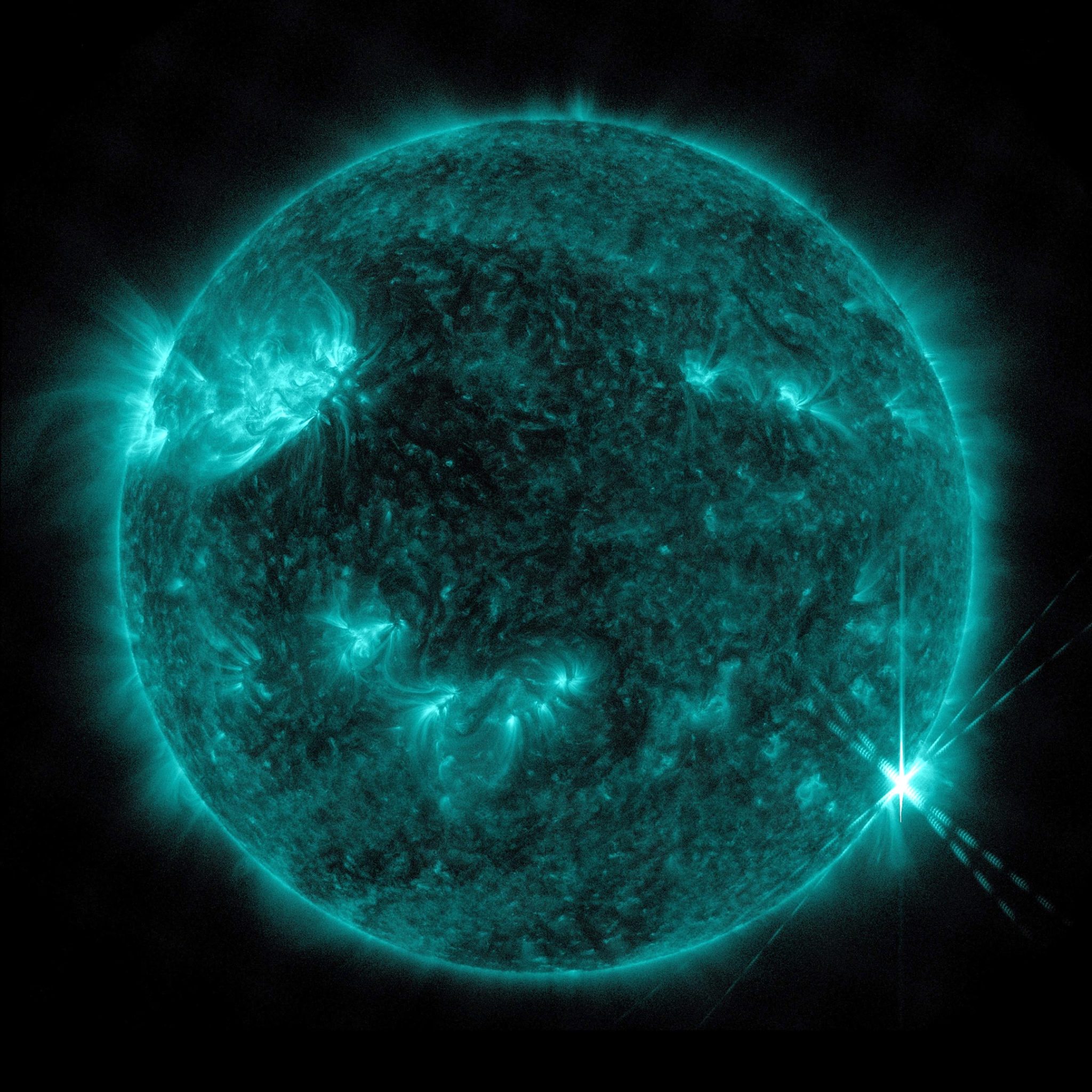 Sun Releases Moderate and Strong Solar Flares Captured by NASA’s