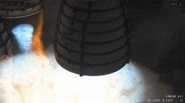 NASA SLS Rocket RS-25 Engine Test