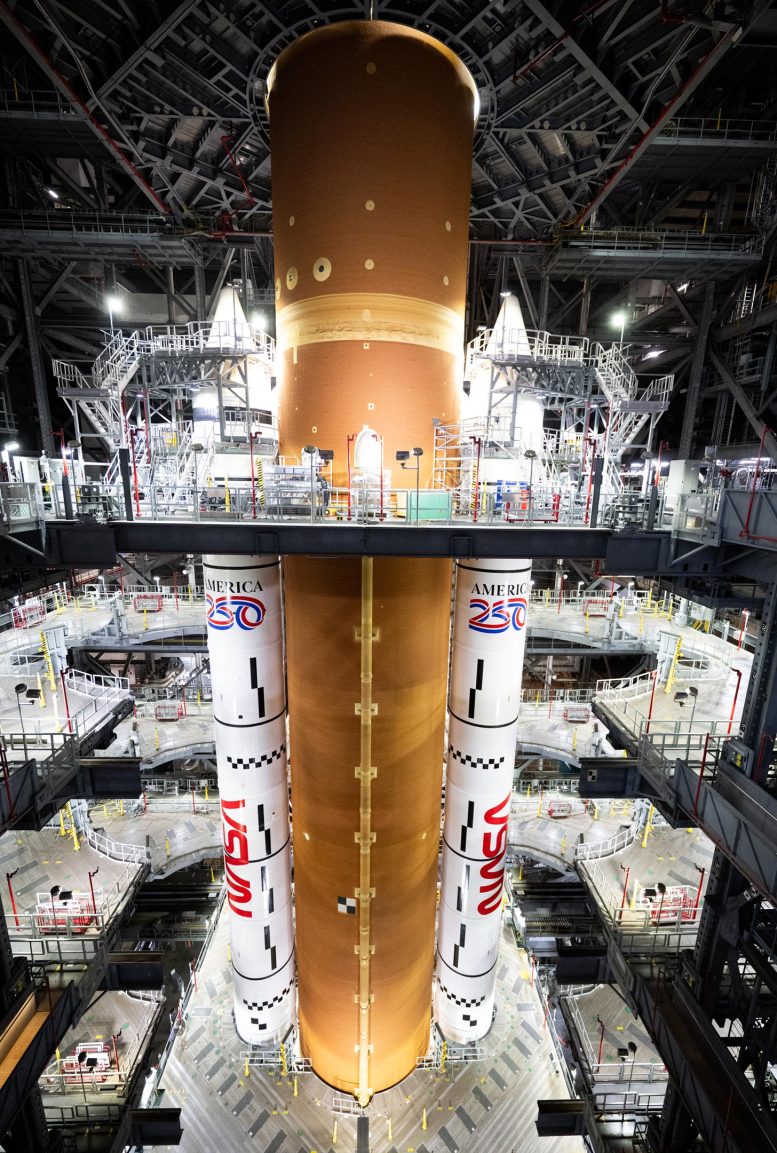 NASA SLS Rocket VAB High Bay 3