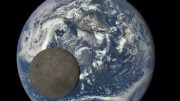 NASA Satellite Shows Moon Crossing Face of Earth