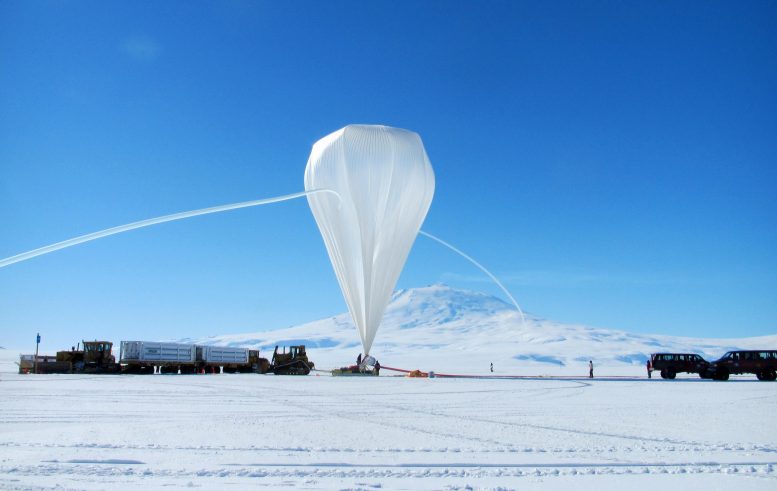 NASA Scientific Balloon in Antarctica